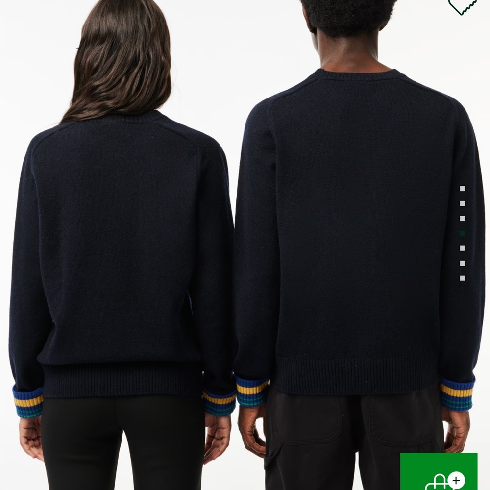 BNWT Lacoste Unisex Wool Sweater - Picture 4 of 9